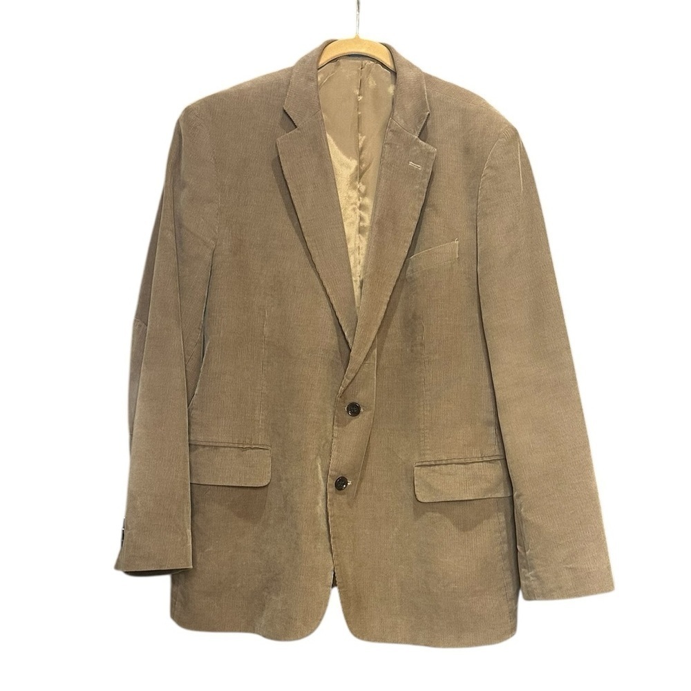 Stafford Men's Brown Corduroy Blazer